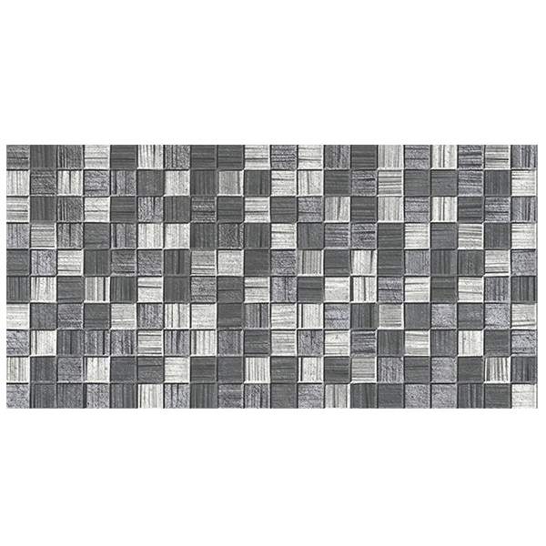 Плитка облицовочная Мегаполис мозайка 250*500мм темно-серый Axima